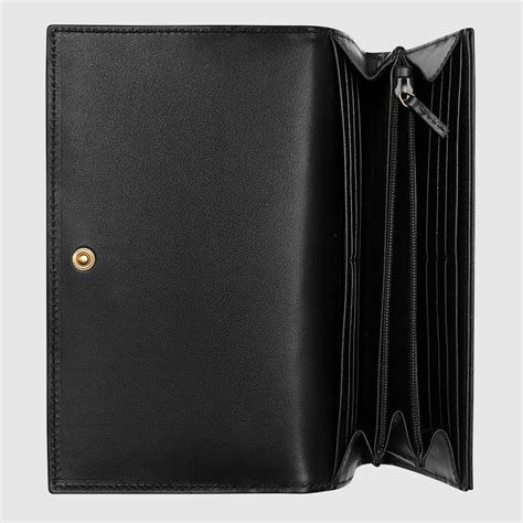 gucci portafoglio continentaldonna|gucci wallet net a porter.